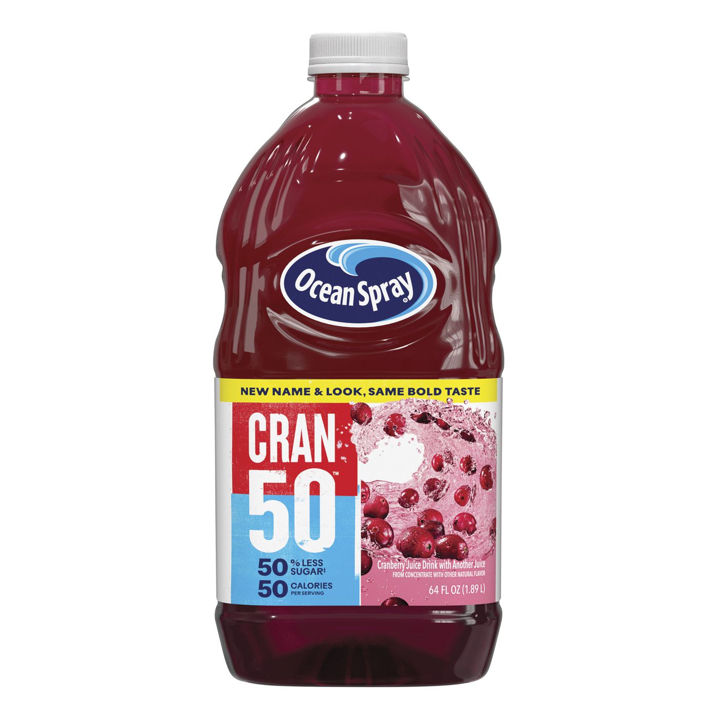 Ocean Spray Juice Drink, Light, Cranberry & Raspberry-Main