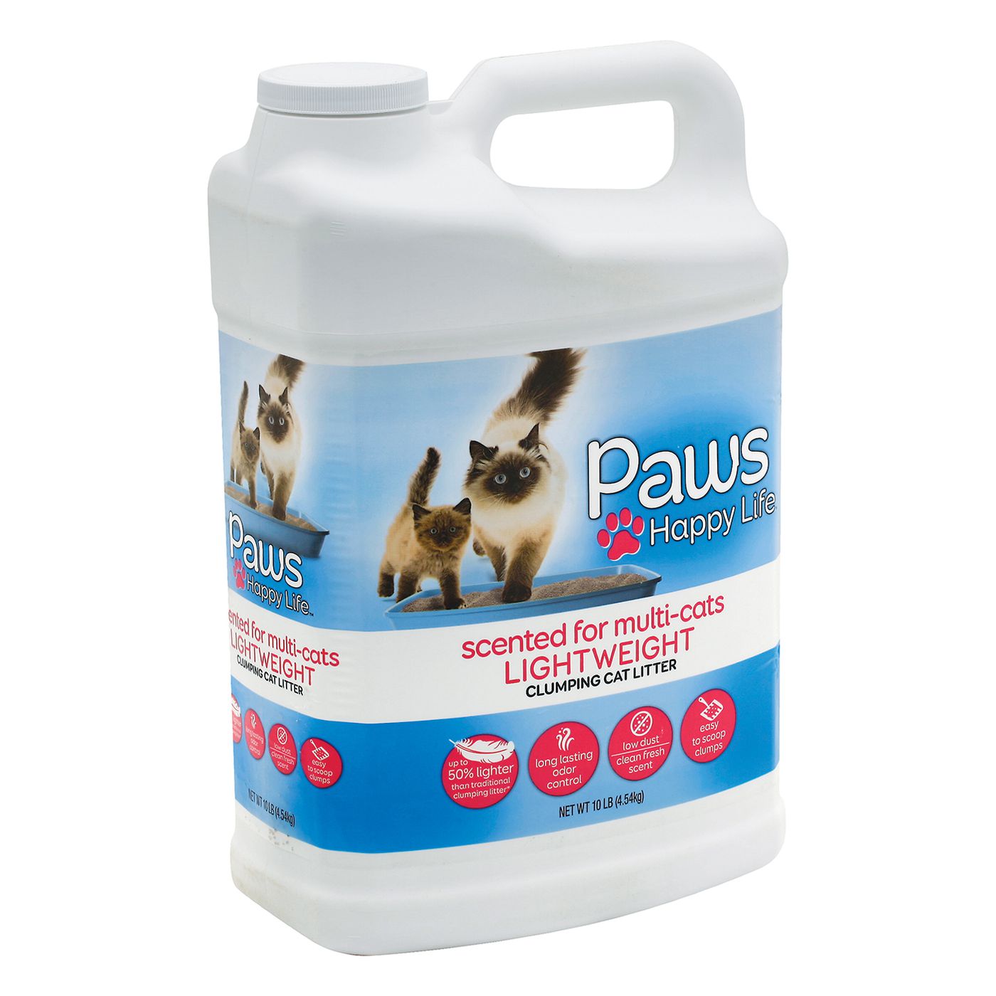Paws Happy Life Clumping Cat Litter Light Weight