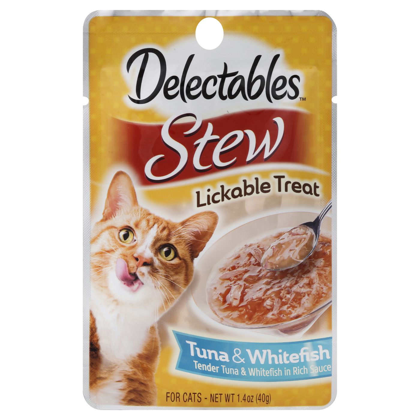 Delectables Lickable Treat Stew Tuna Whitefish