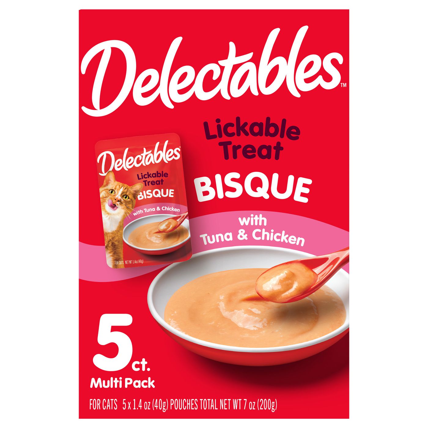 Delectables Lickable Treats, Bisque, Multi PackMain