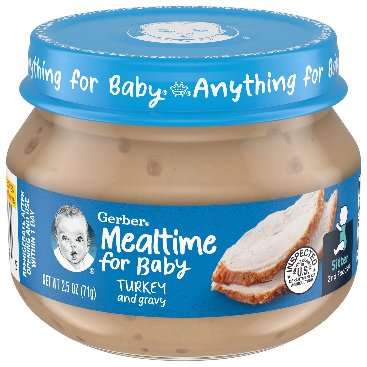 Gerber sitter top