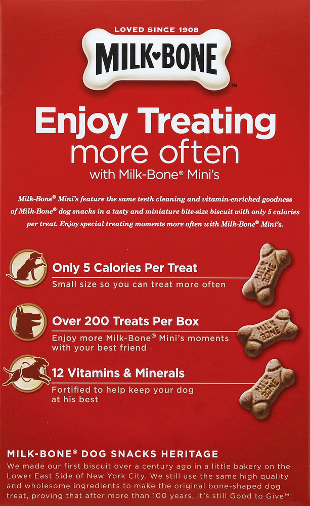 Milk bone hot sale calories