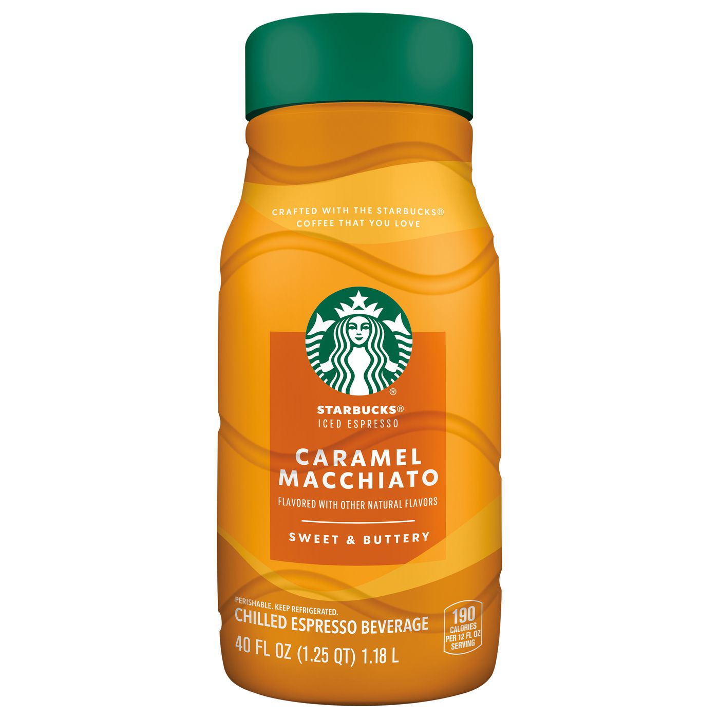 【Caramel Macchiato】 Starbucks Espresso Beverage, Caramel Macchiato, Chilled