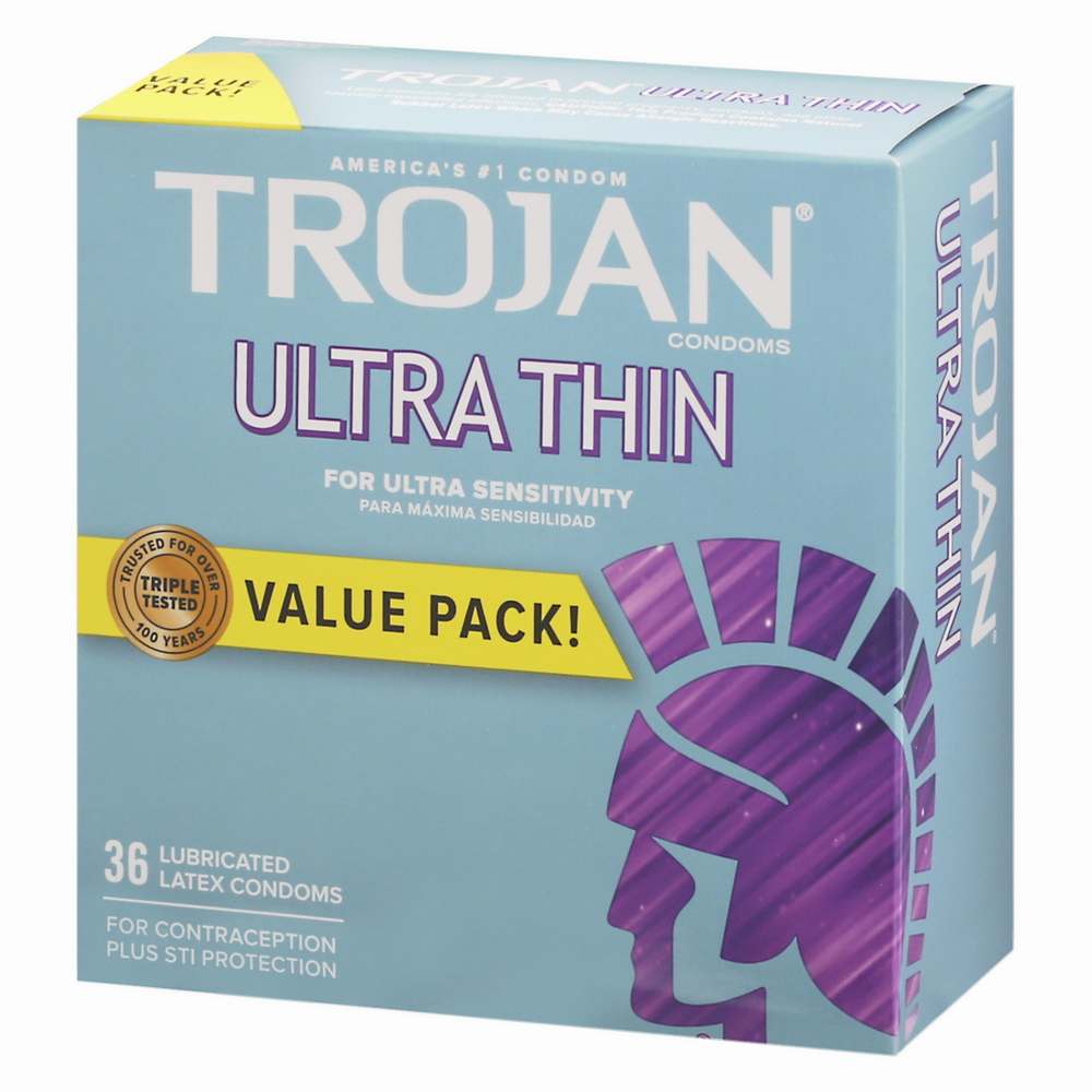 Trojan Condoms, Ultra Thin, Value Pack