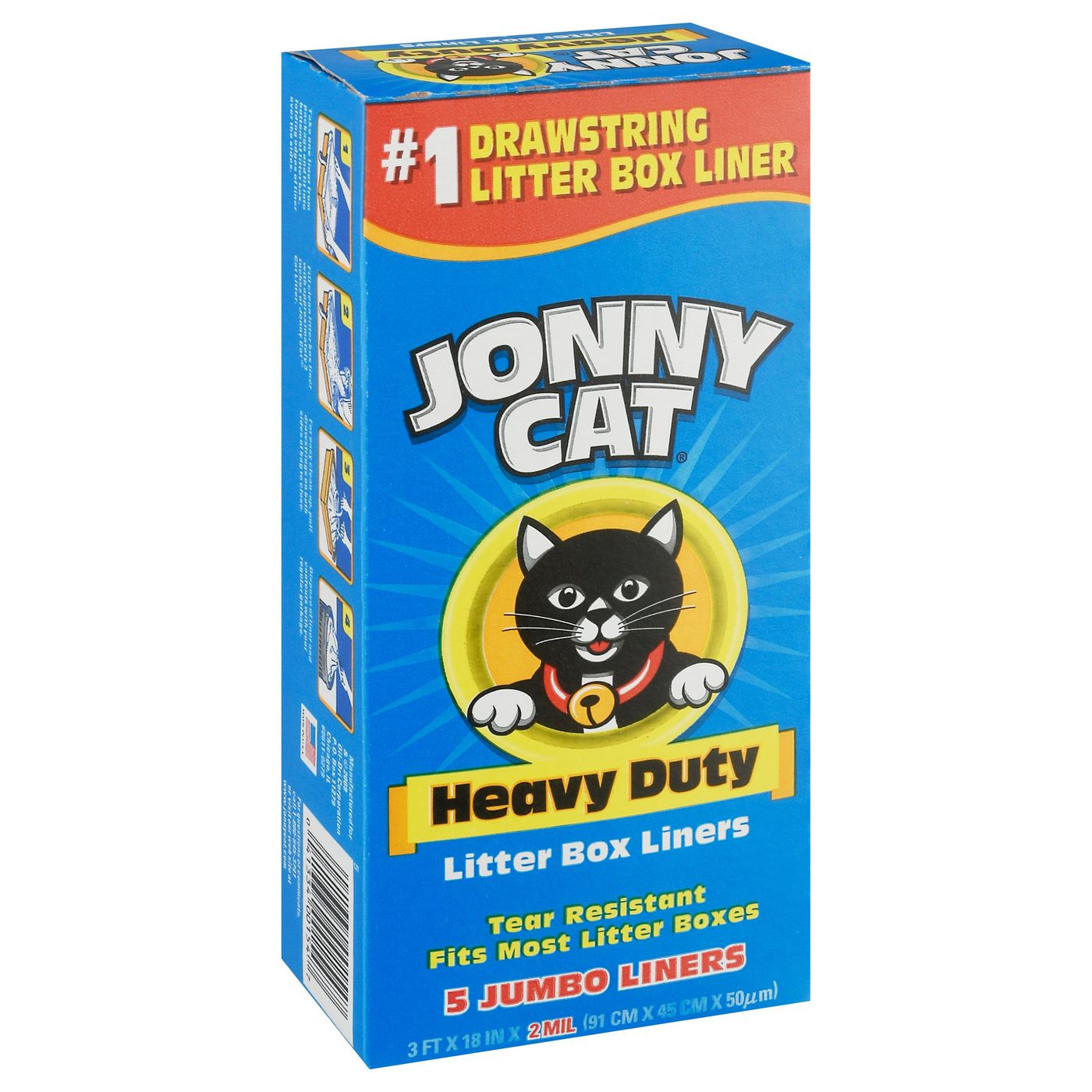 Jonny Cat Litter Box Liners Heavy Duty Jumbo