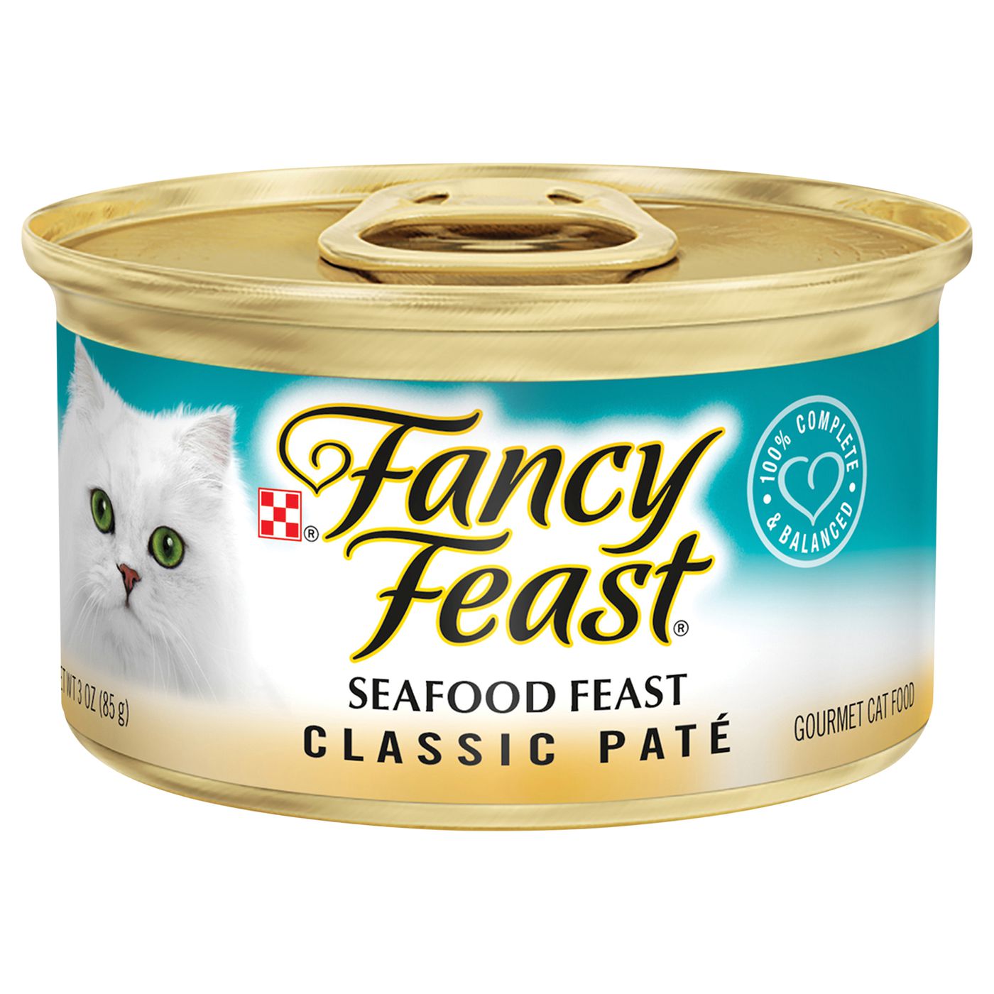 Fancy Feast Cat Food Gourmet Seafood Feast Classic Pate