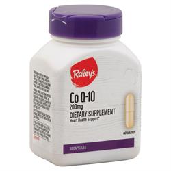 Raley's Co Q-10, 200 mg, Capsules