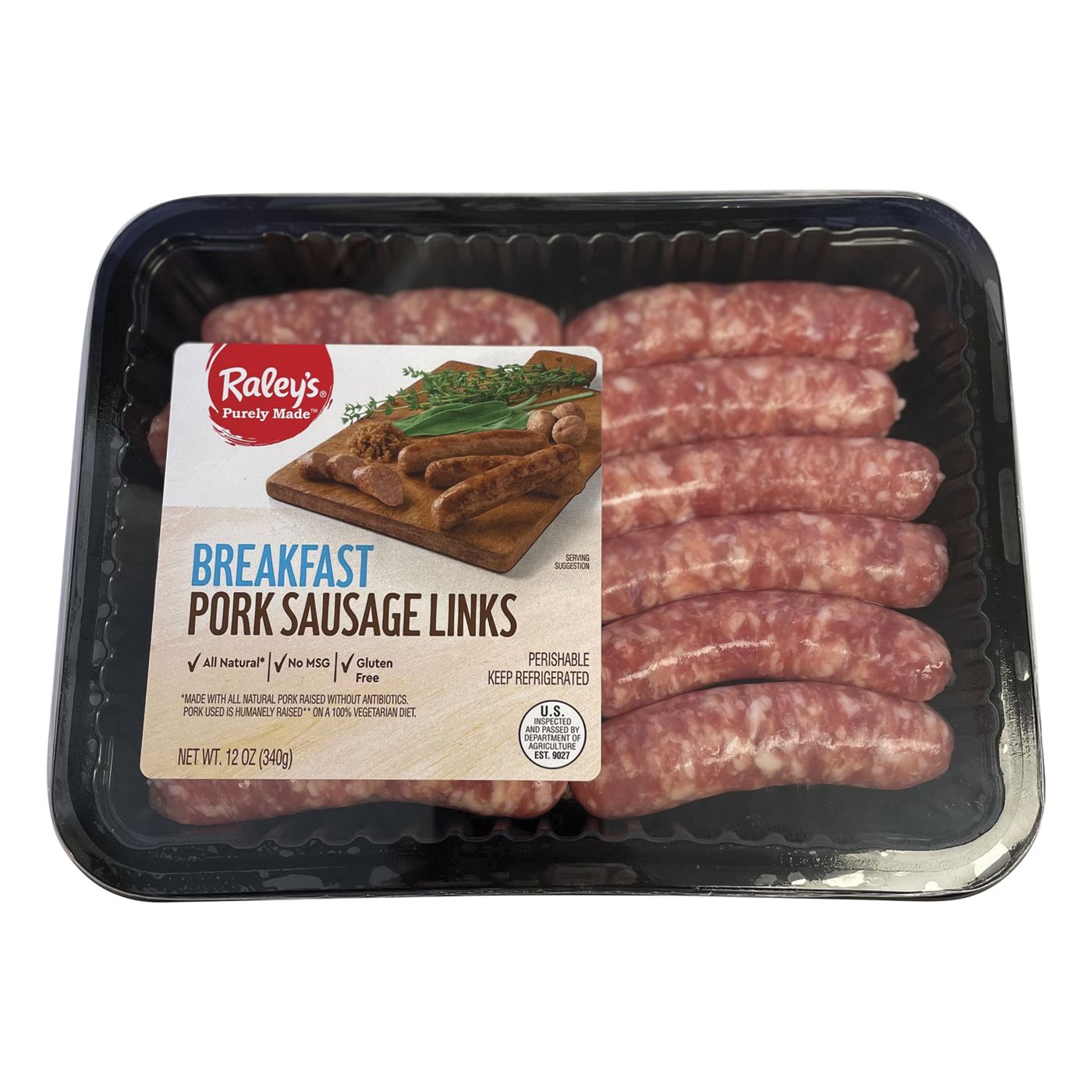 Raley's Breakfast Links, Chicken Sausage-Main