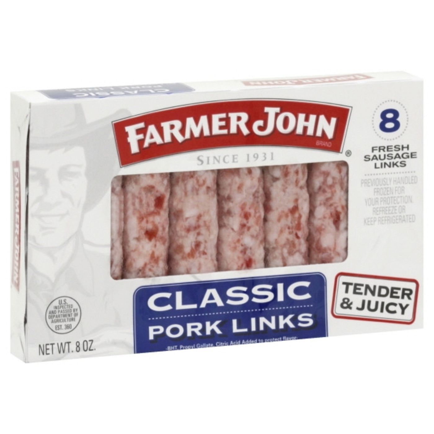 Farmer John Pork Sausage Links, ClassicMain