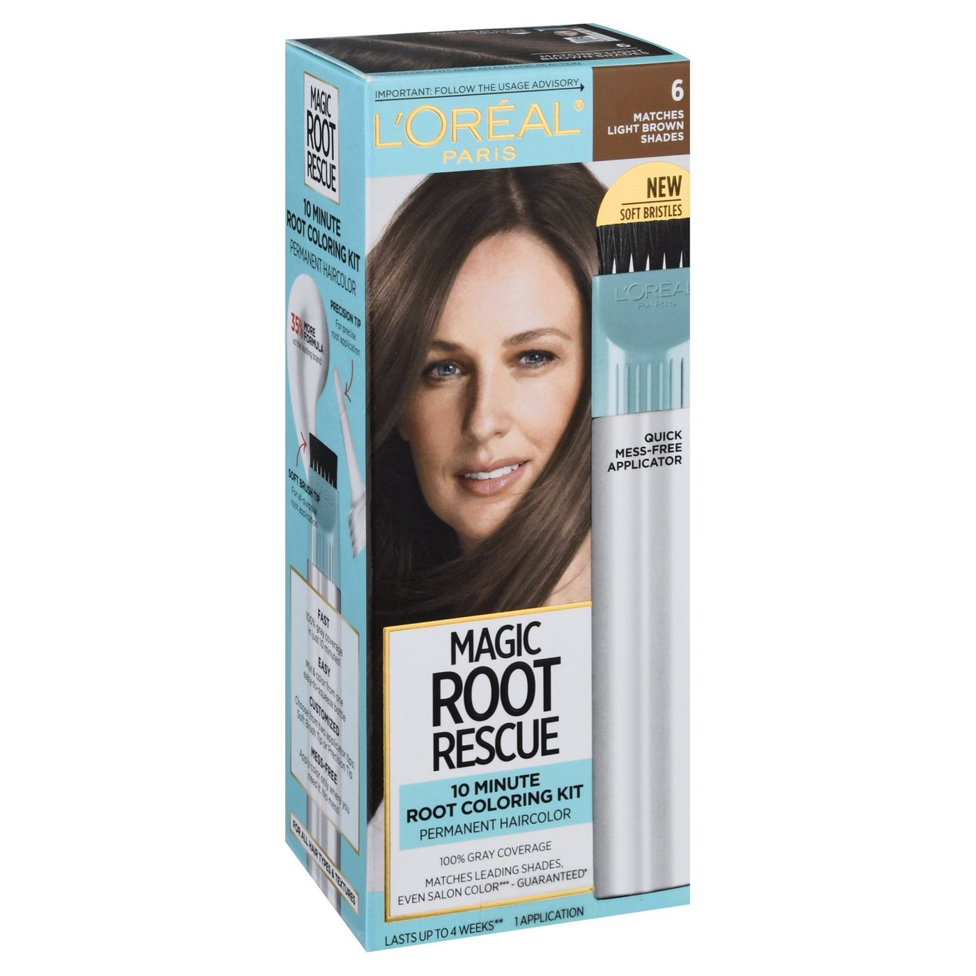 L'Oreal Magic Root Rescue Permanent Haircolor, 10 Minute, Light