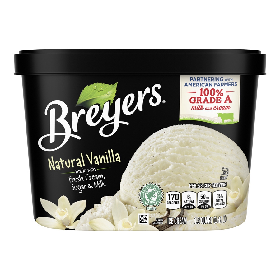 Breyers Ice Cream, Natural VanillaMain