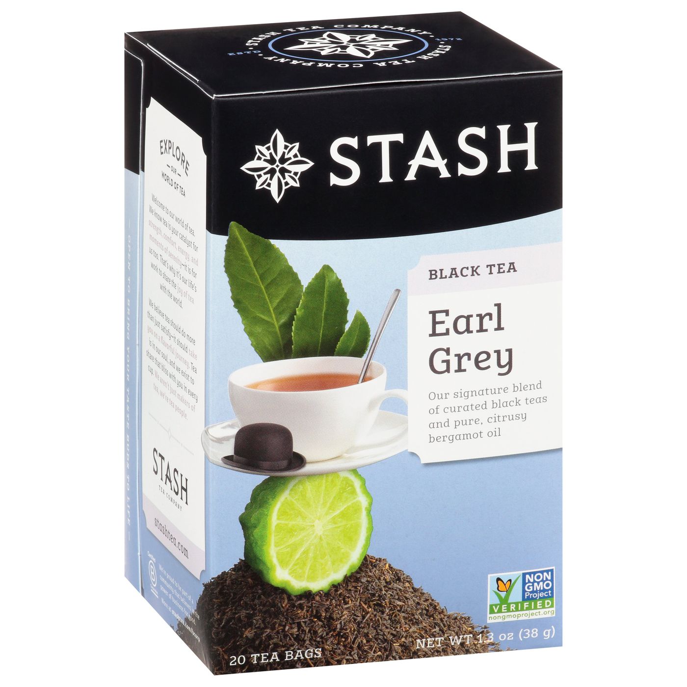 Stash Black Tea, Earl Grey, BagsMain