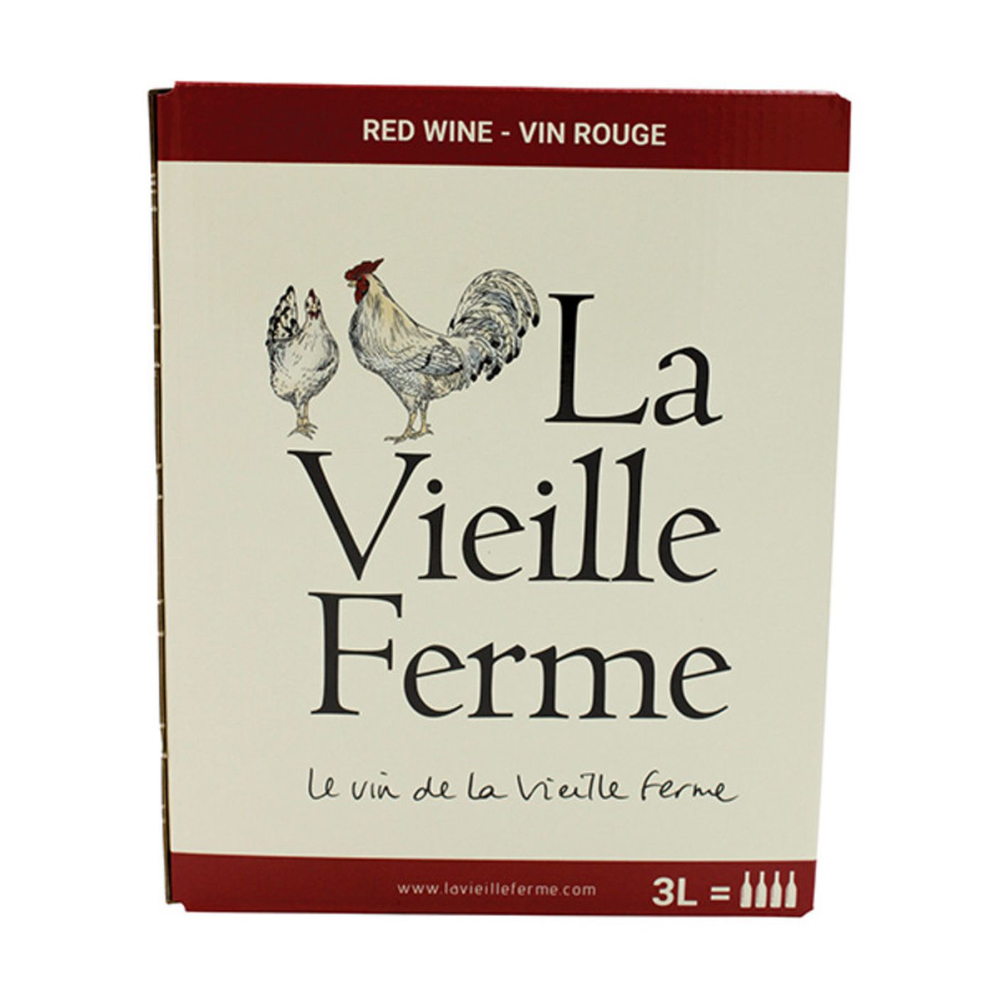 La vieille ferme best sale red bag in box