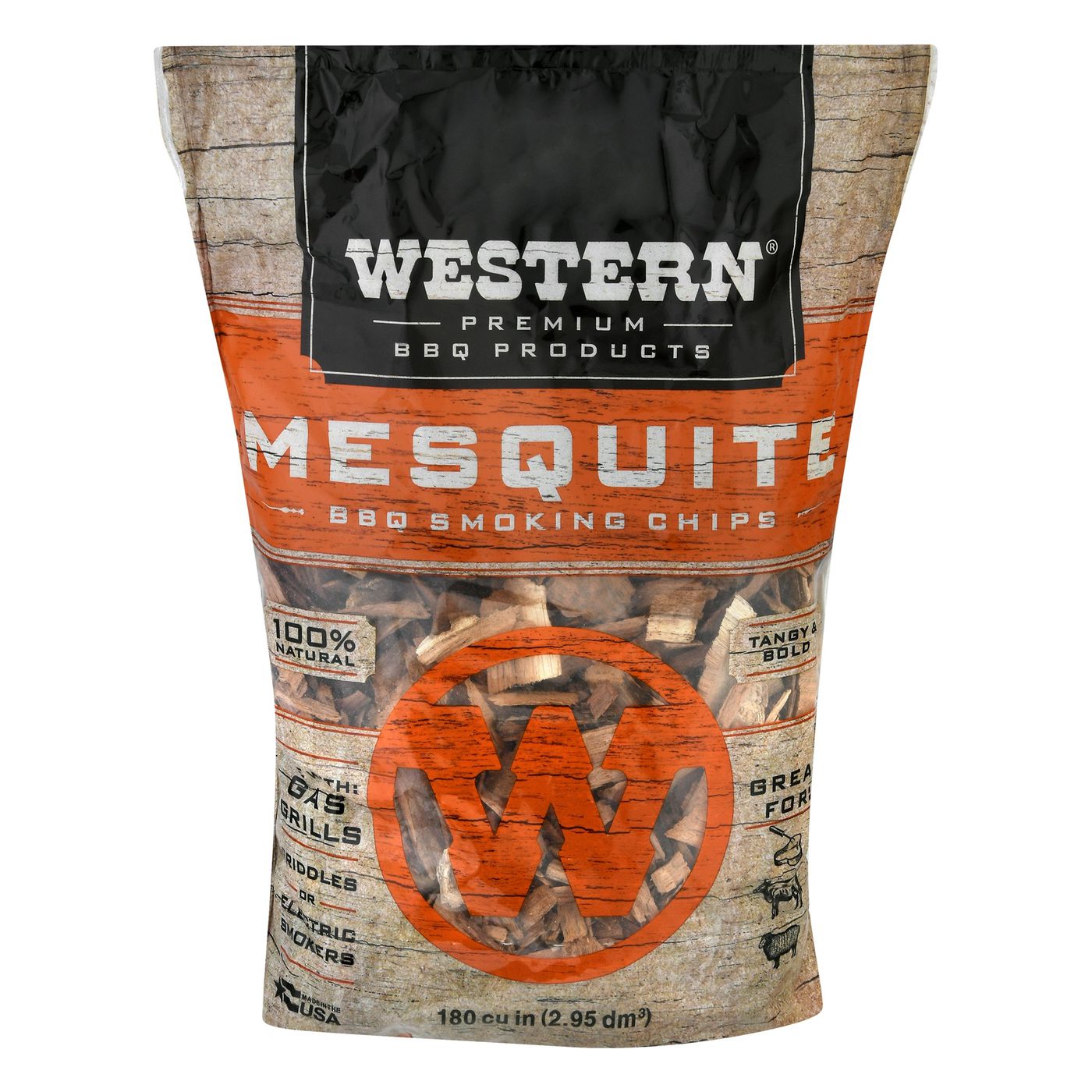 Western BBQ Smoking Chips Mesquite