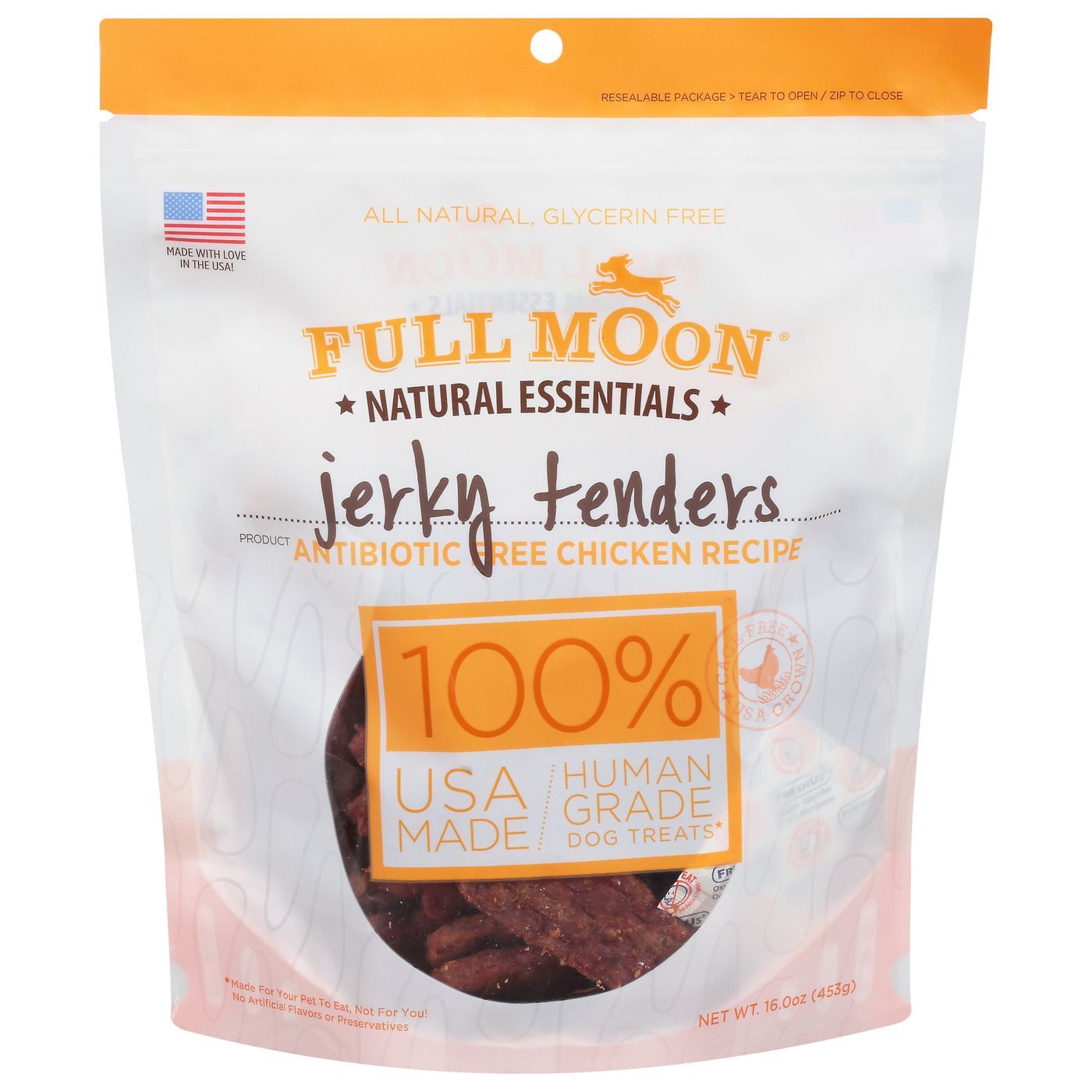 Full moon store dog treats