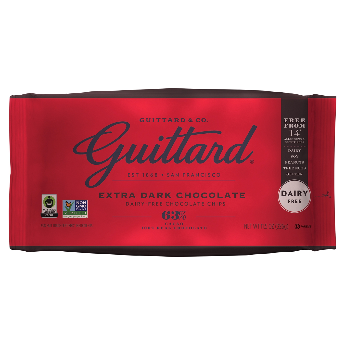 Guittard Chocolate Chips, Extra Dark Chocolate