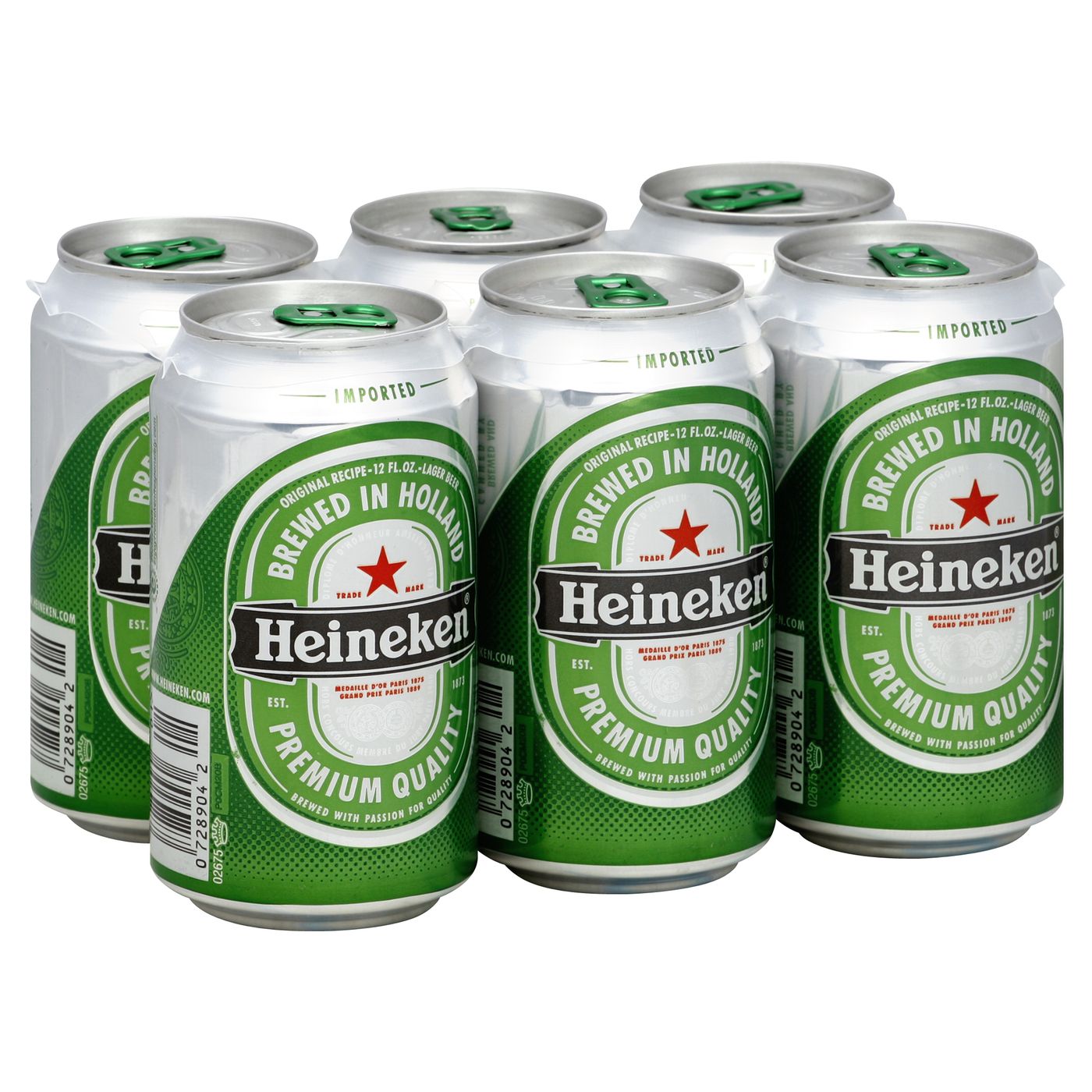 Heineken Lager 12 Pack 12 Oz. Can - Allendale Wine Shoppe