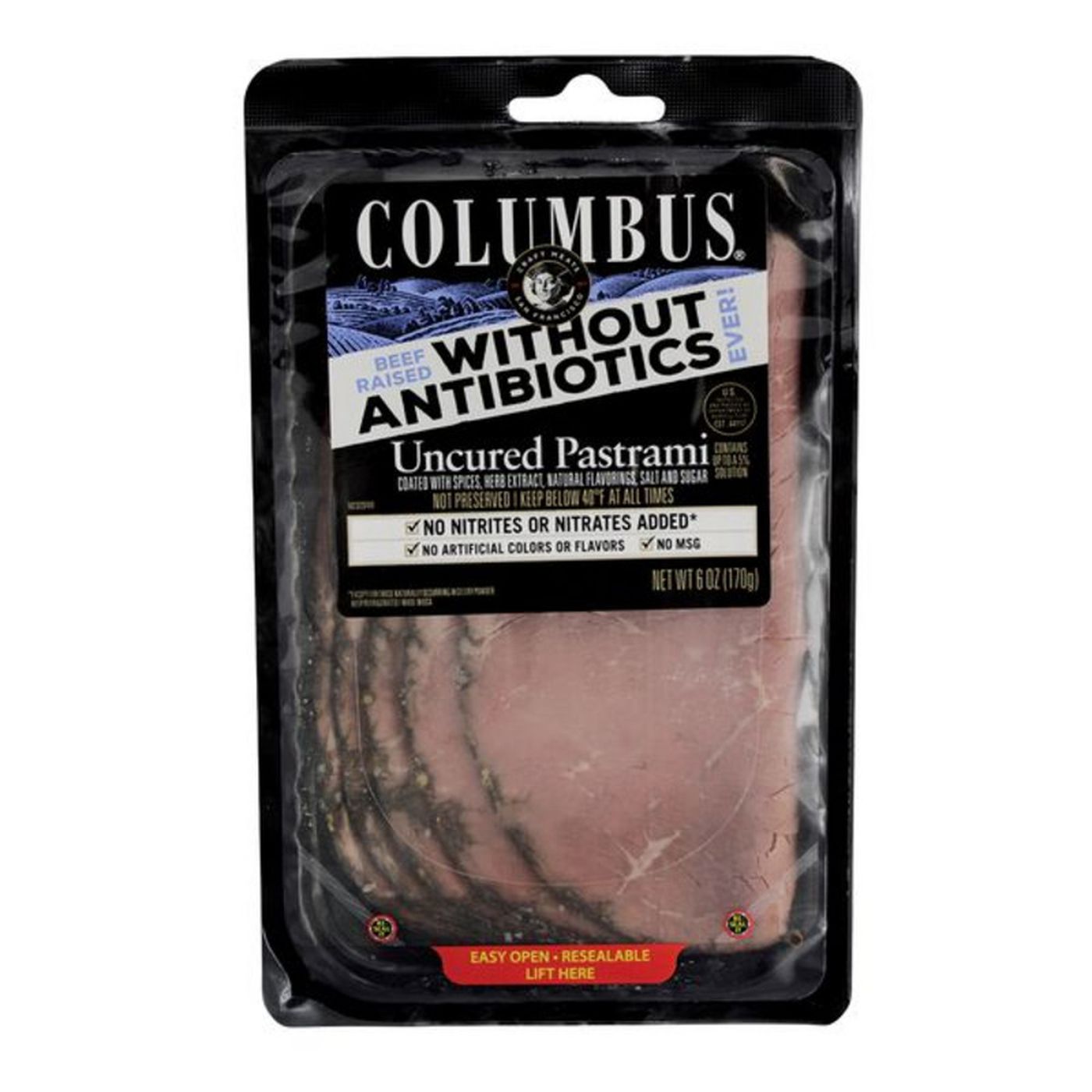COLUMBUS UNCURED PASTRAMIMain