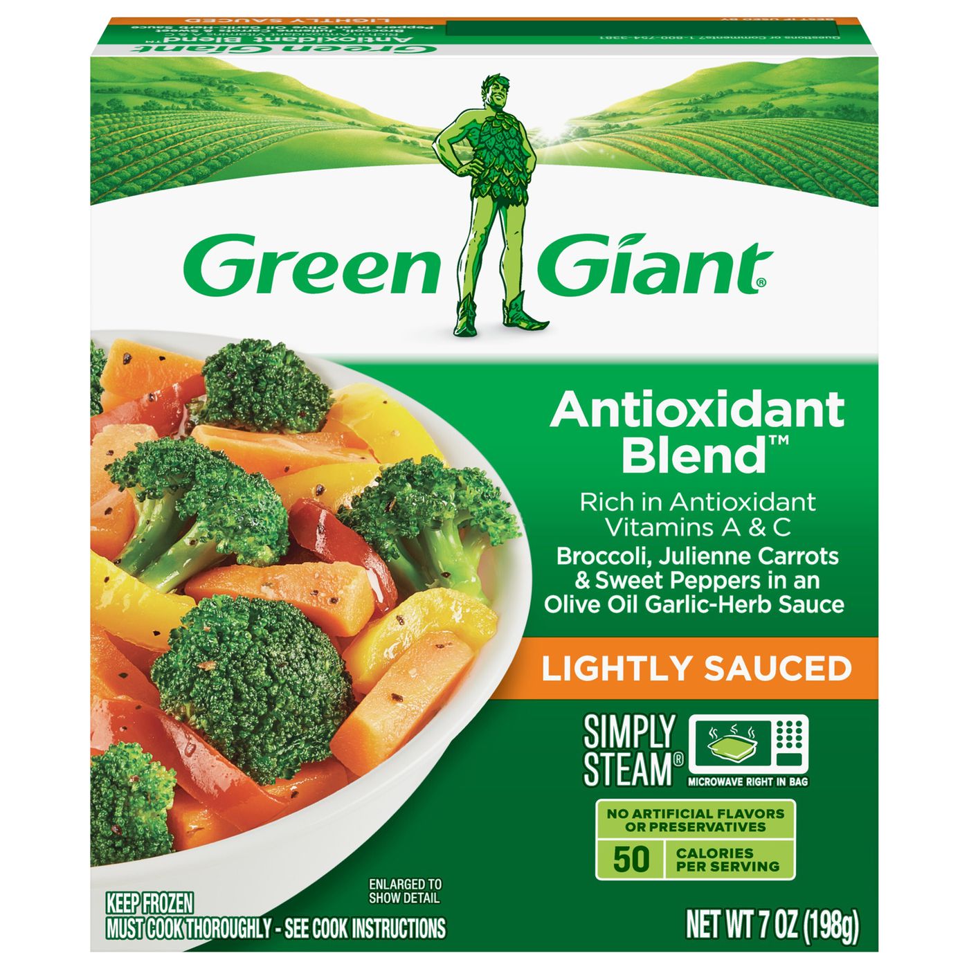 Green Giant Simply Steam Steam in Bag Broccoli, Carrots & Sweet