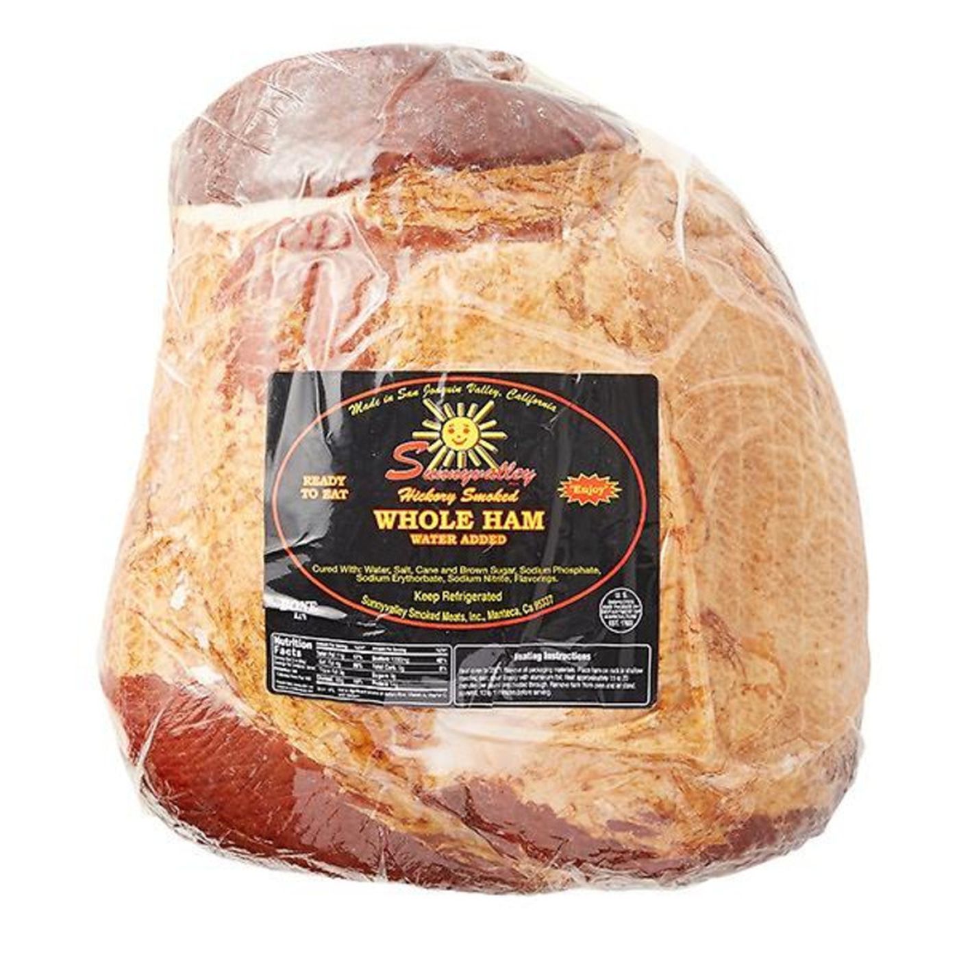 Sunnyvalley Hickory Smoked Ham, WholeMain