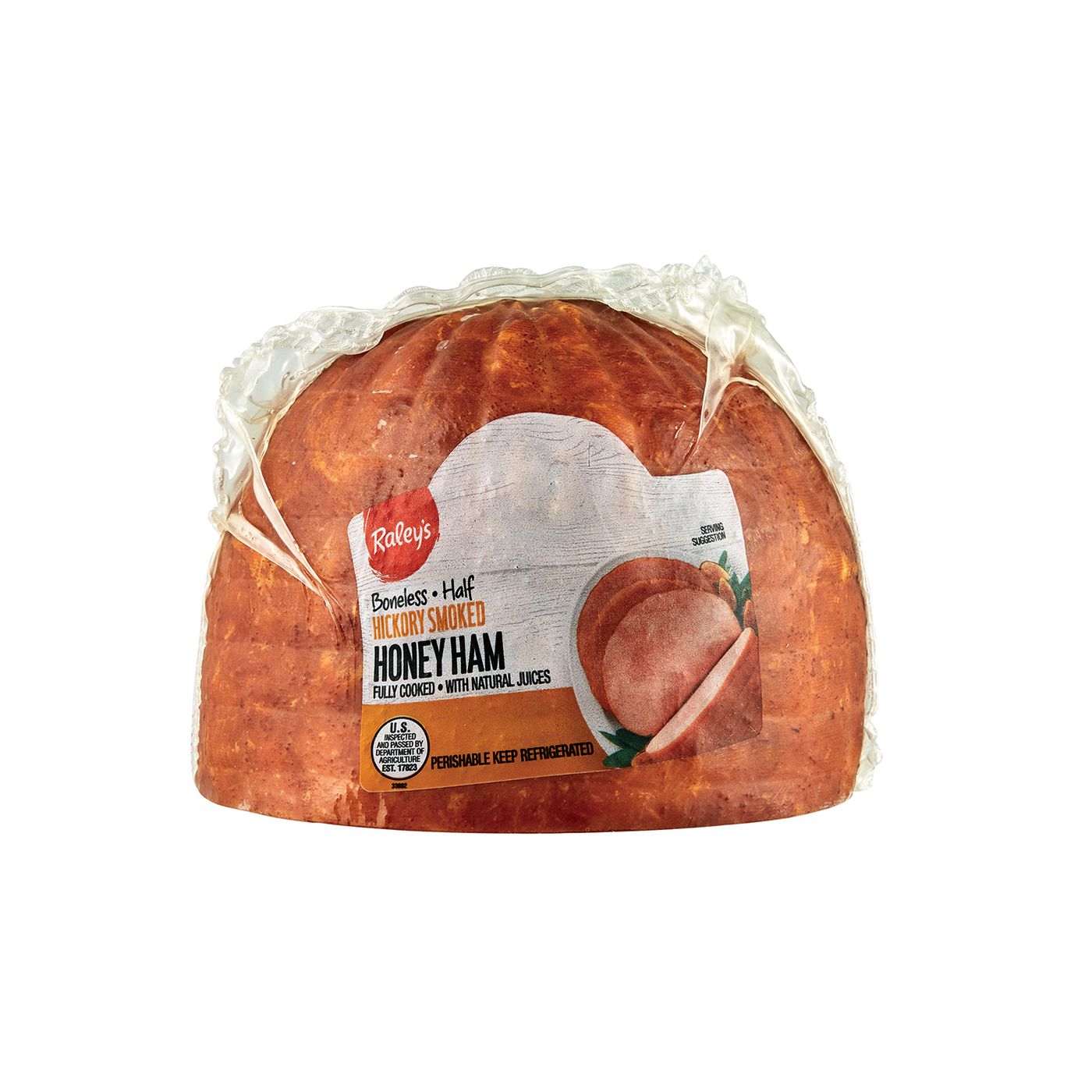 Raley's Hickory Smoked Honey Ham, Half