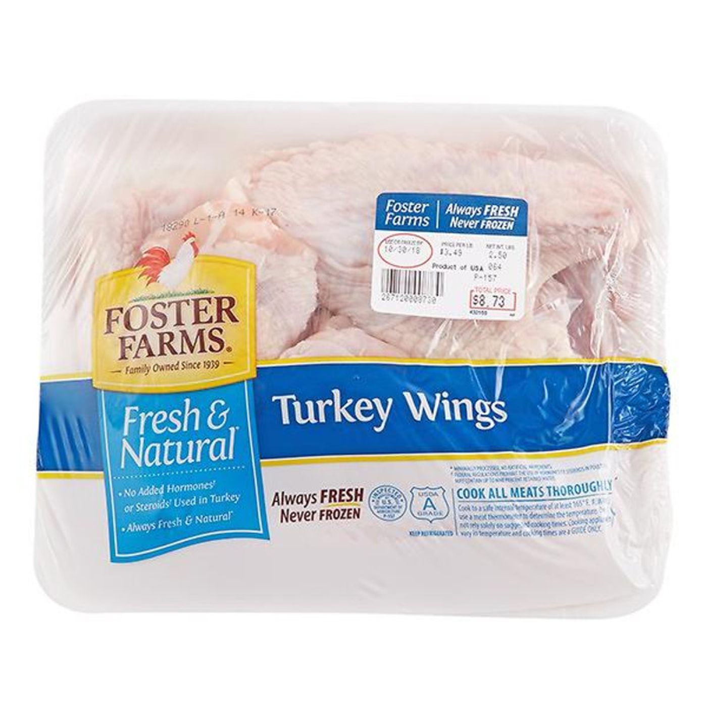 Foster Farms Turkey Wings Main 5296