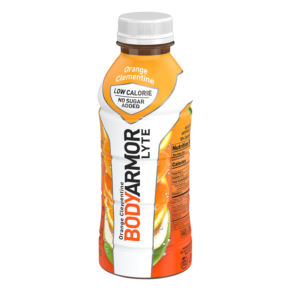 BodyArmor Lyte Sports Drink, Orange ClementineFrontRightElevated