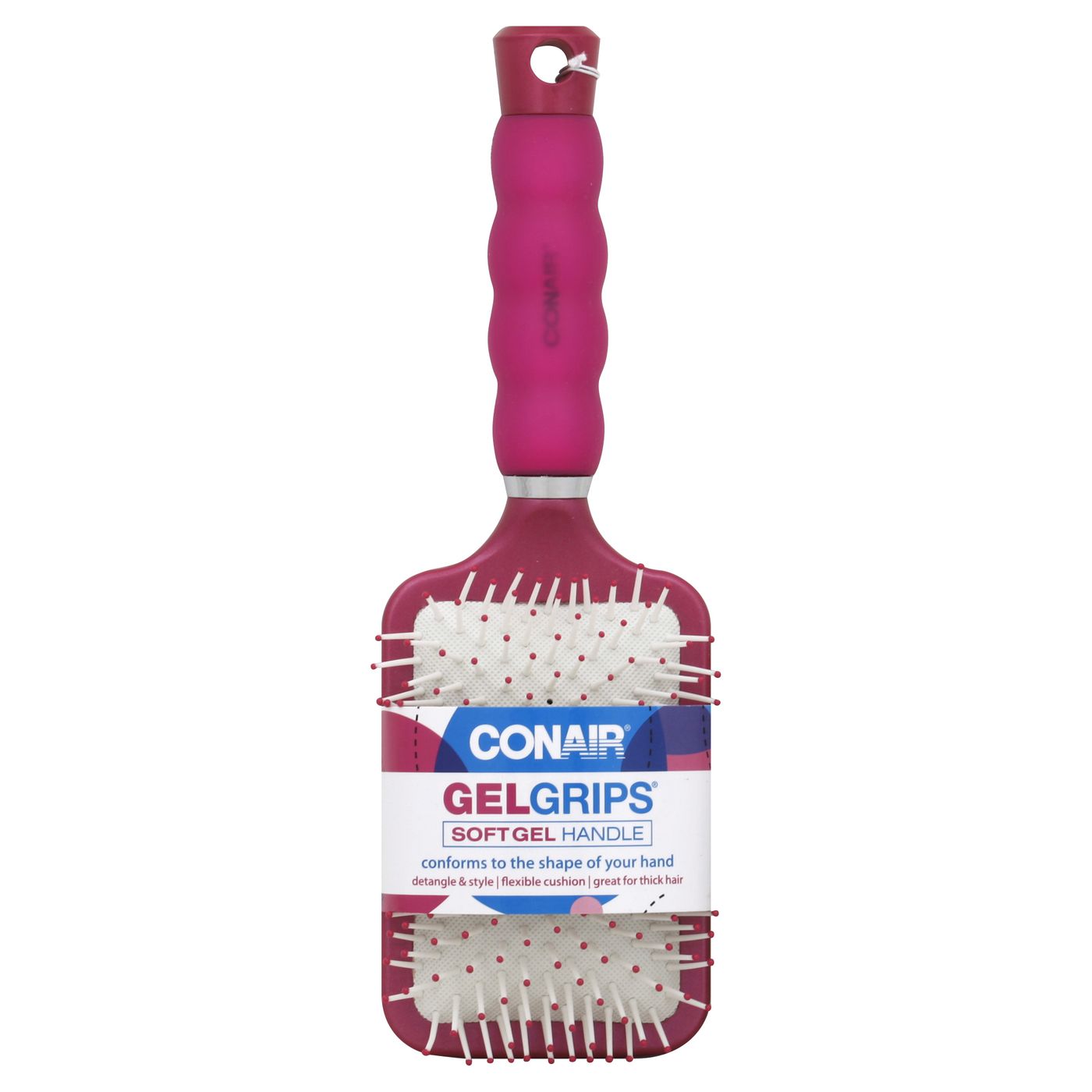 conair Gel Grips Hair Brush Paddle