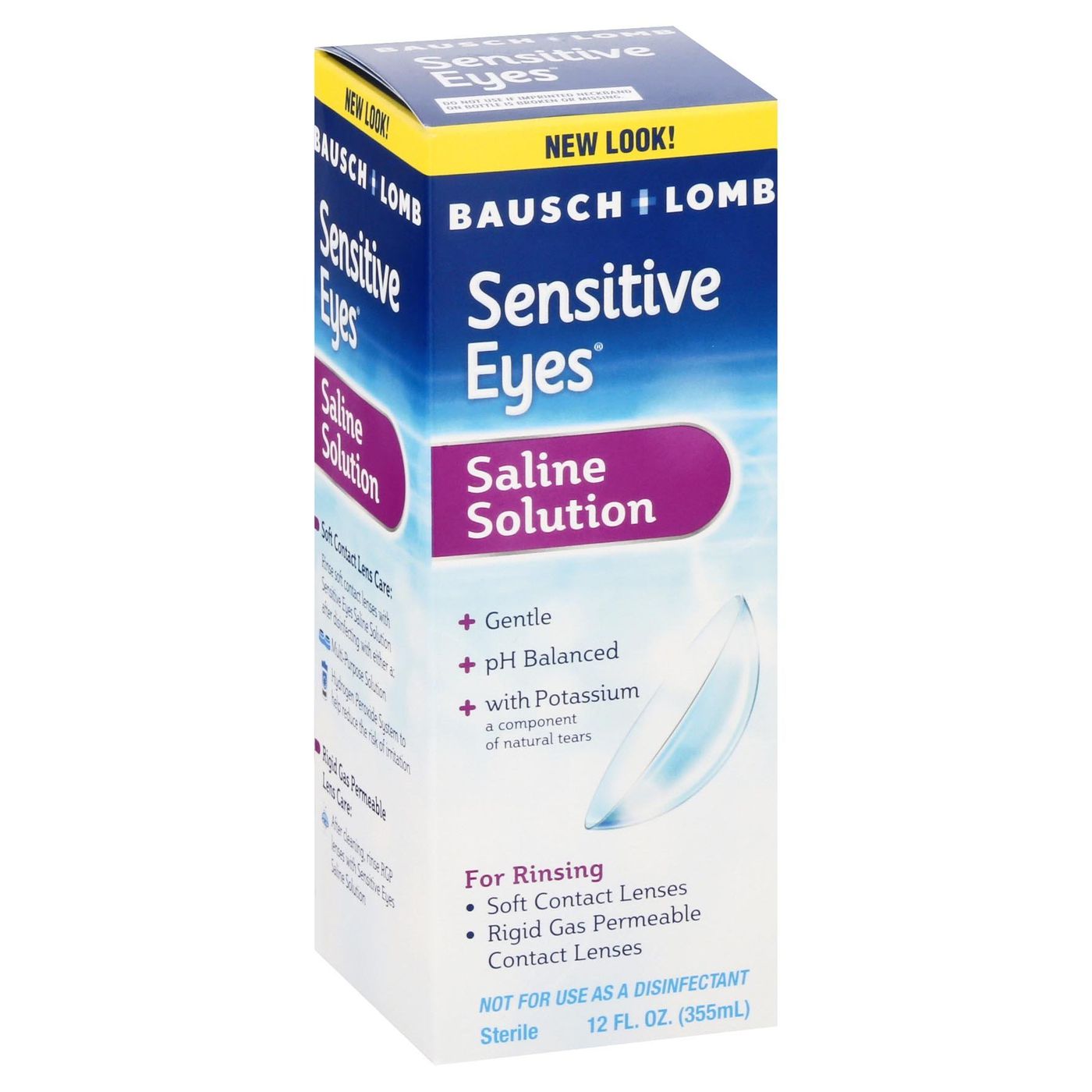 Saline water eye drops sales