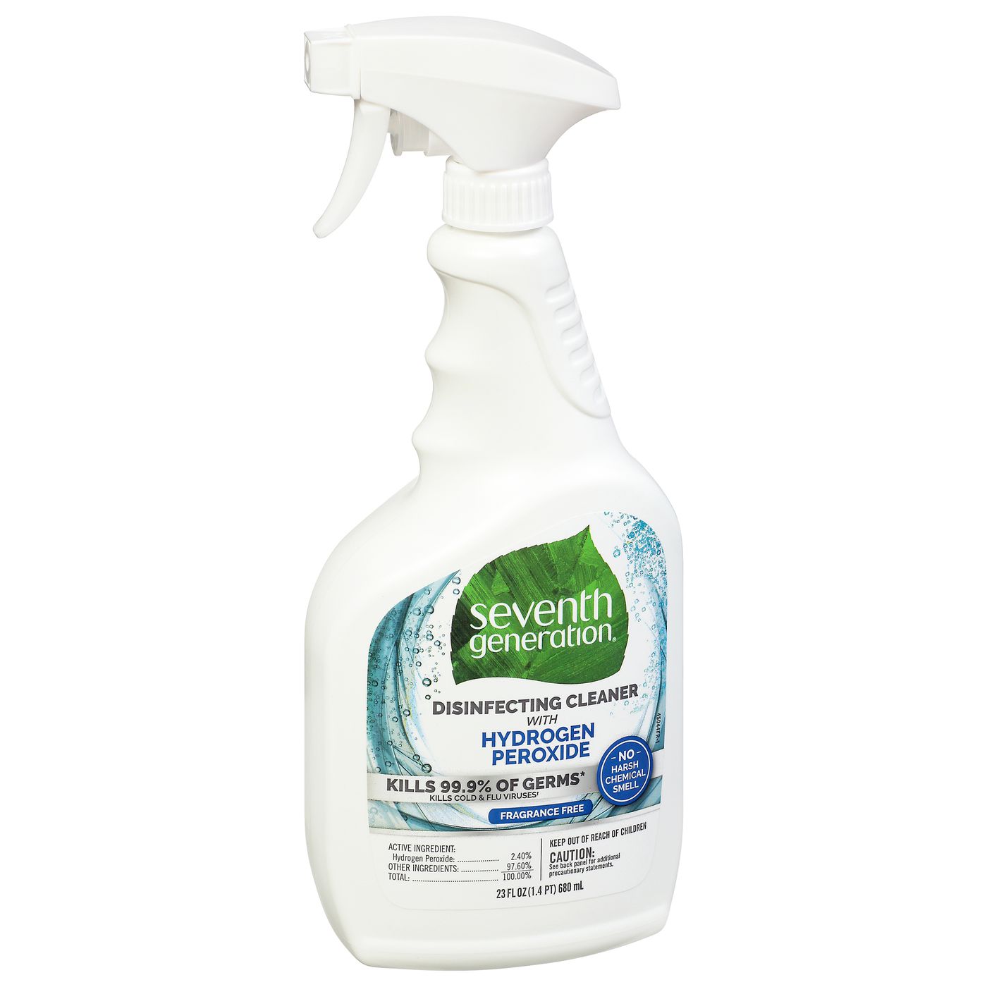 Seventh Generation Disinfecting Cleaner, with Hydrogen