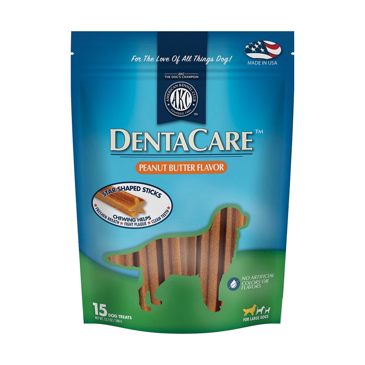 AKC DENTACARE PEANUT BUTTER FLAVOR