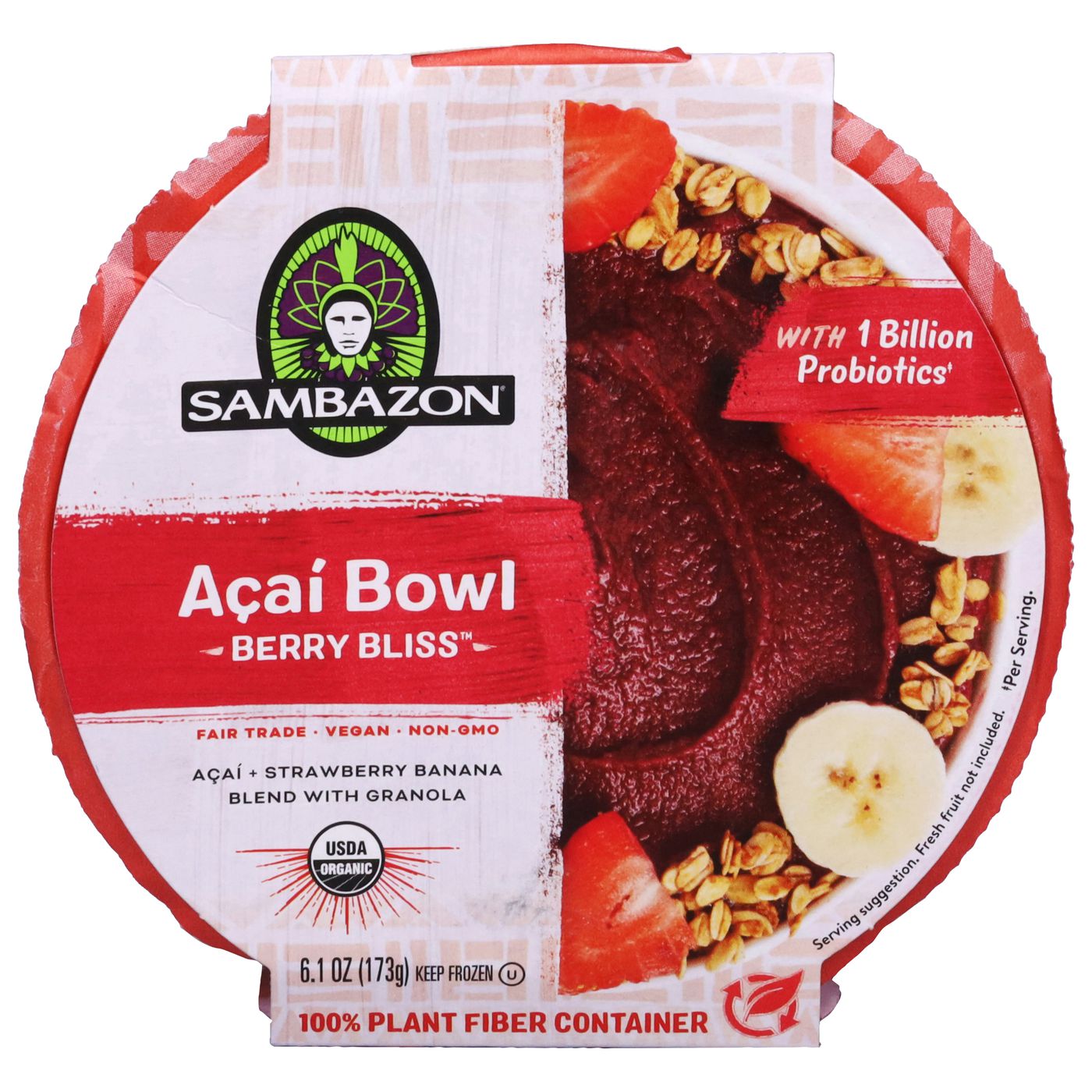 Sambazon Acai Bowl, Berry BlissMain