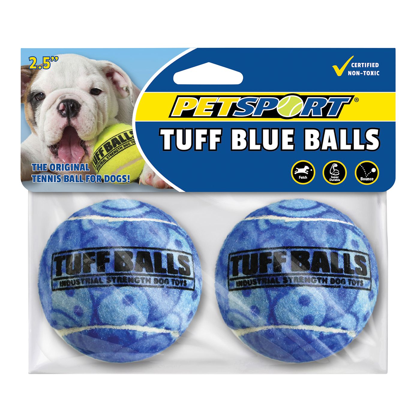 Tuff Blue Balls Tennis Ball For Dogs