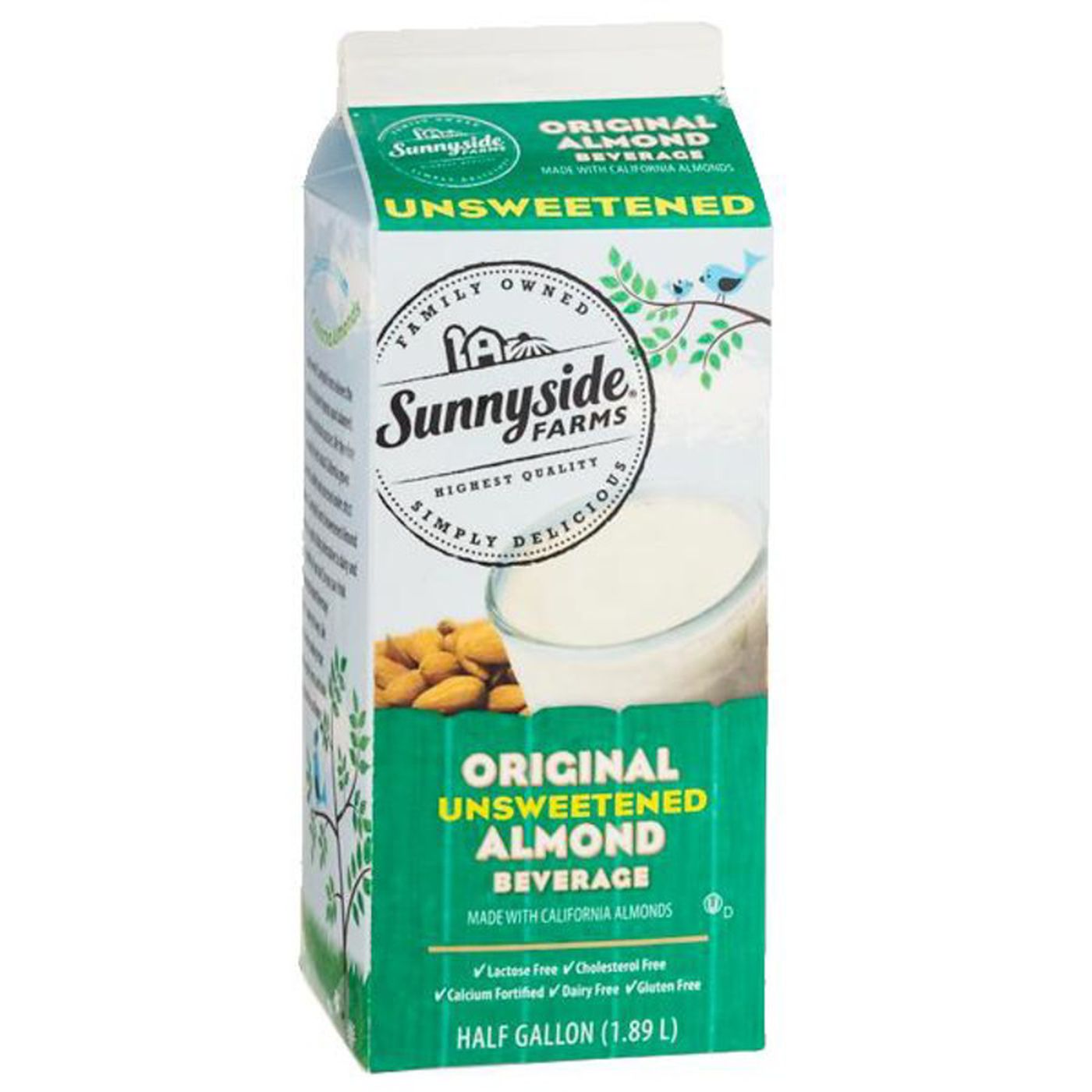 SunnySide Farms, Original Unsweetened Almond MilkMain