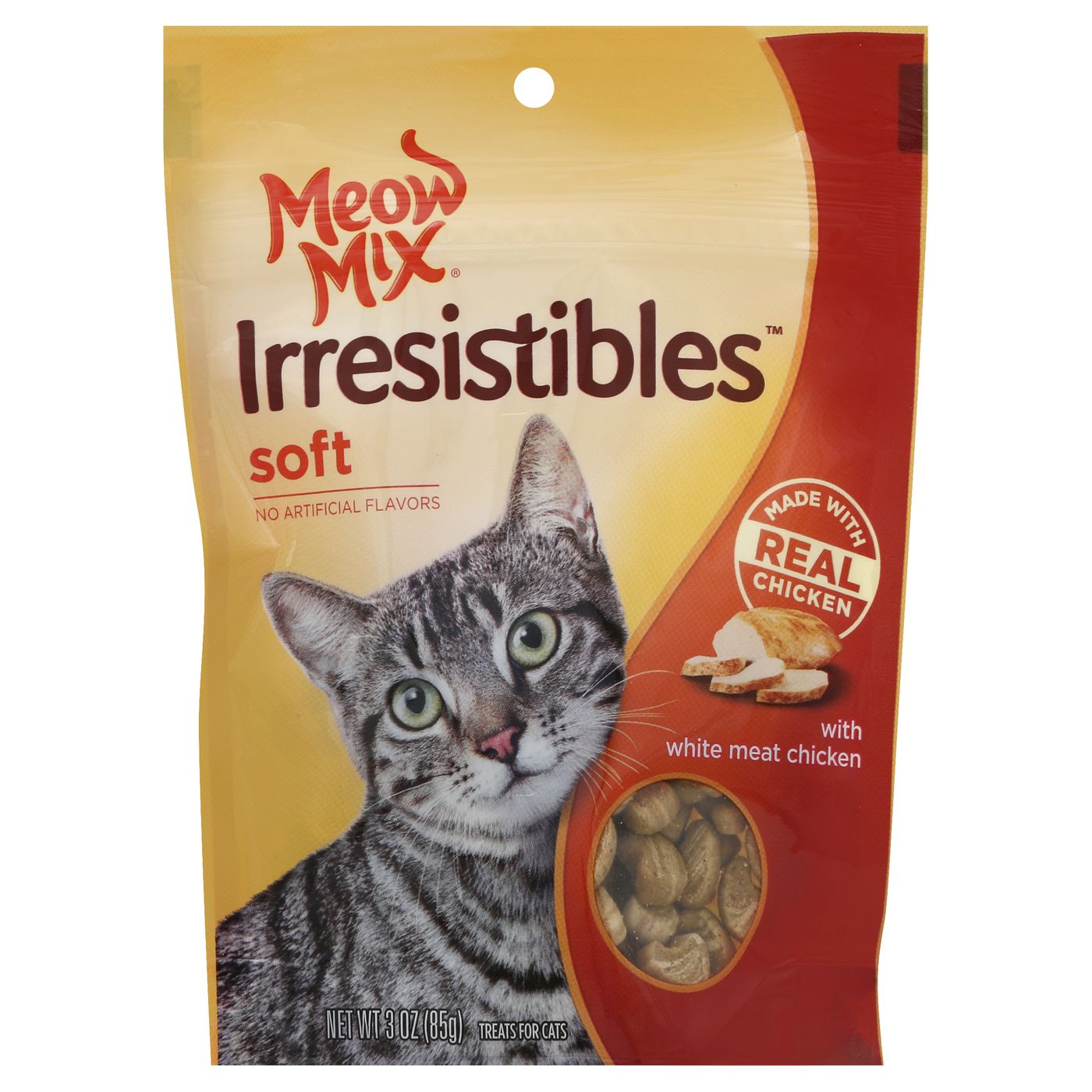 Irresistibles cat treats clearance