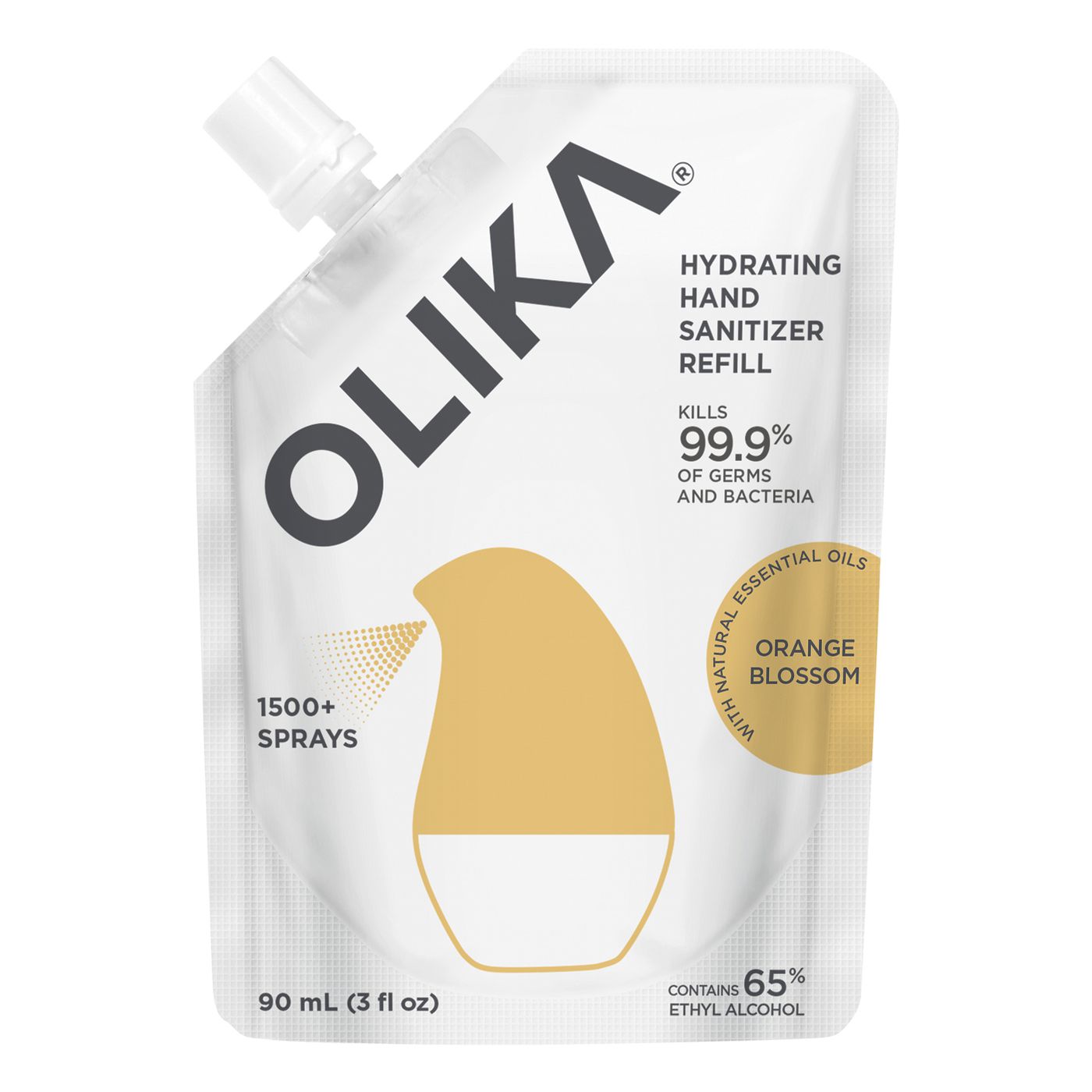 Olika Hand Sanitizer Refill, Orange Blossom, Ultra HydratingMain