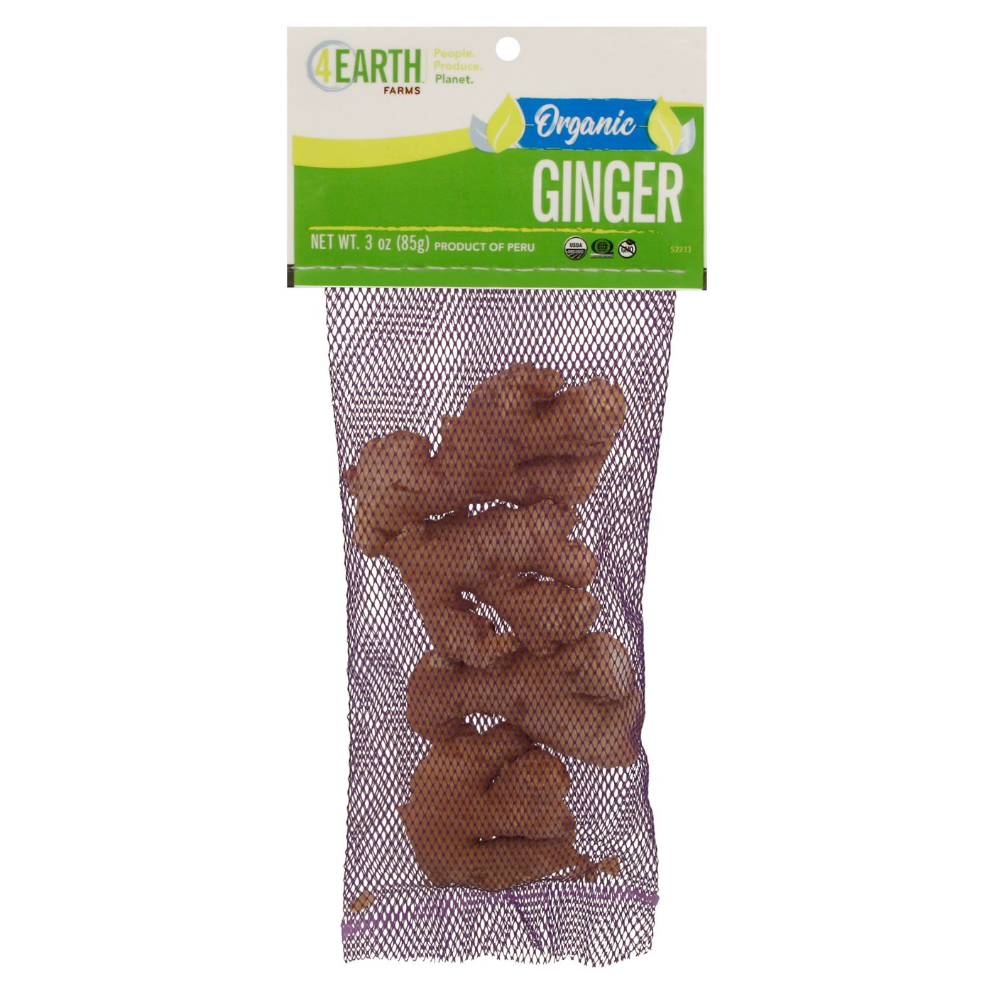 4Earth Farms Ginger, Organic