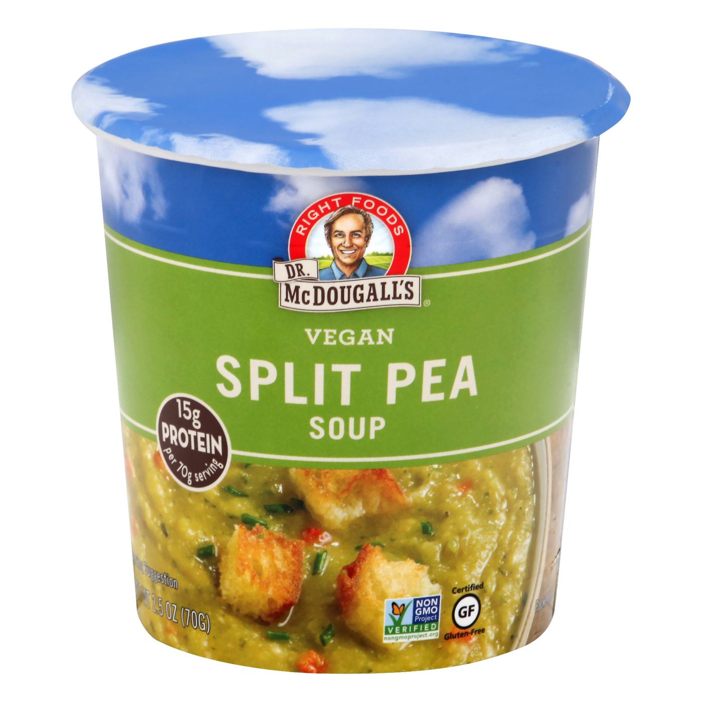 Dr Mcdougalls Soup Vegan Split Pea