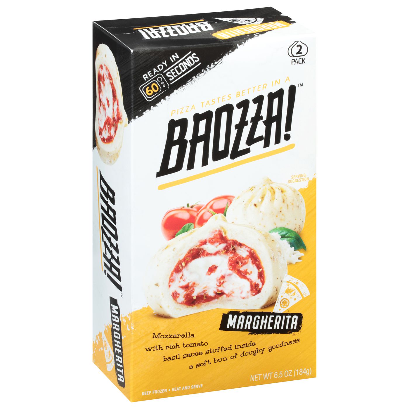 Baozza! Pizza, Margherita, 2 Pack