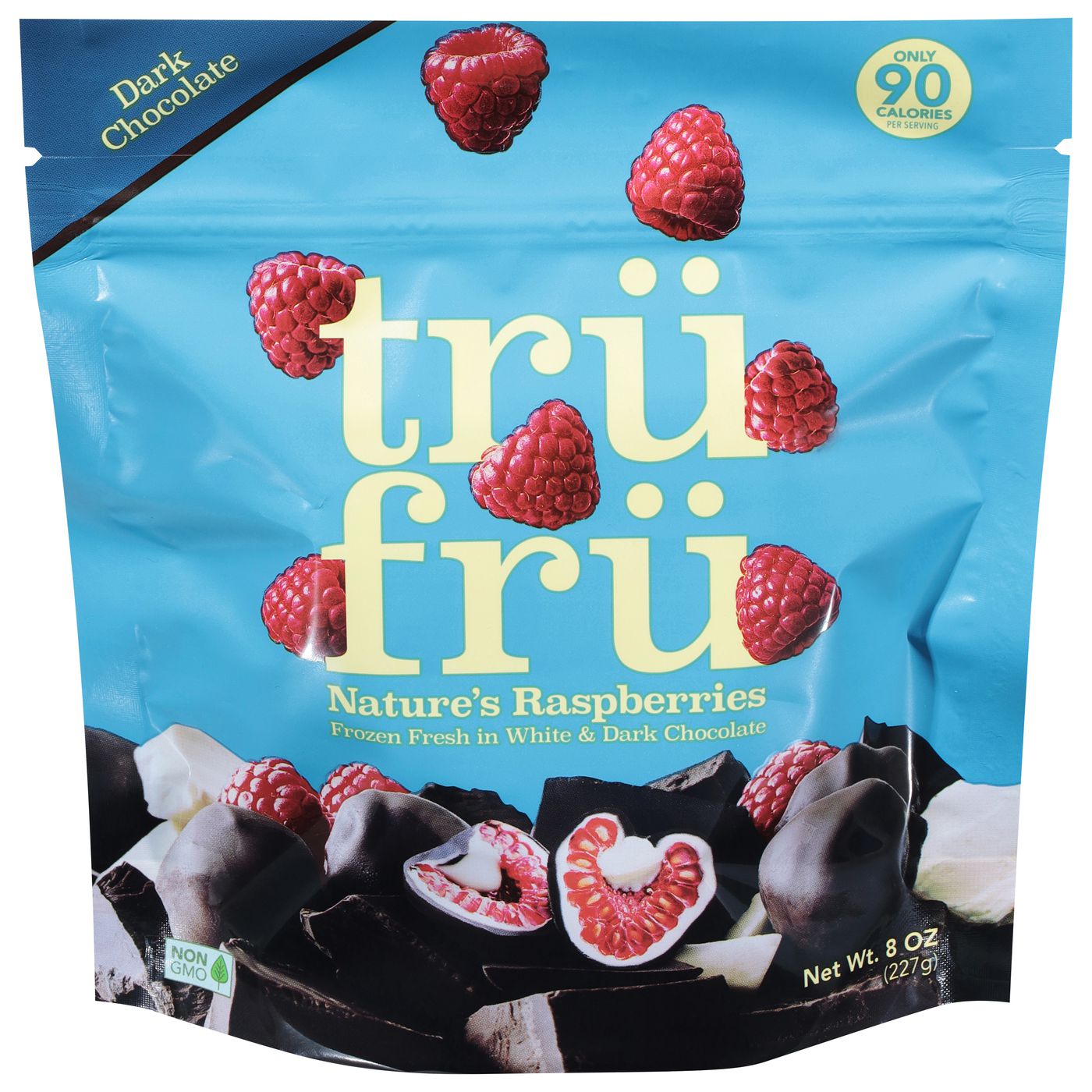 Tru Fru Nature's Raspberries, Dark Chocolate-Main