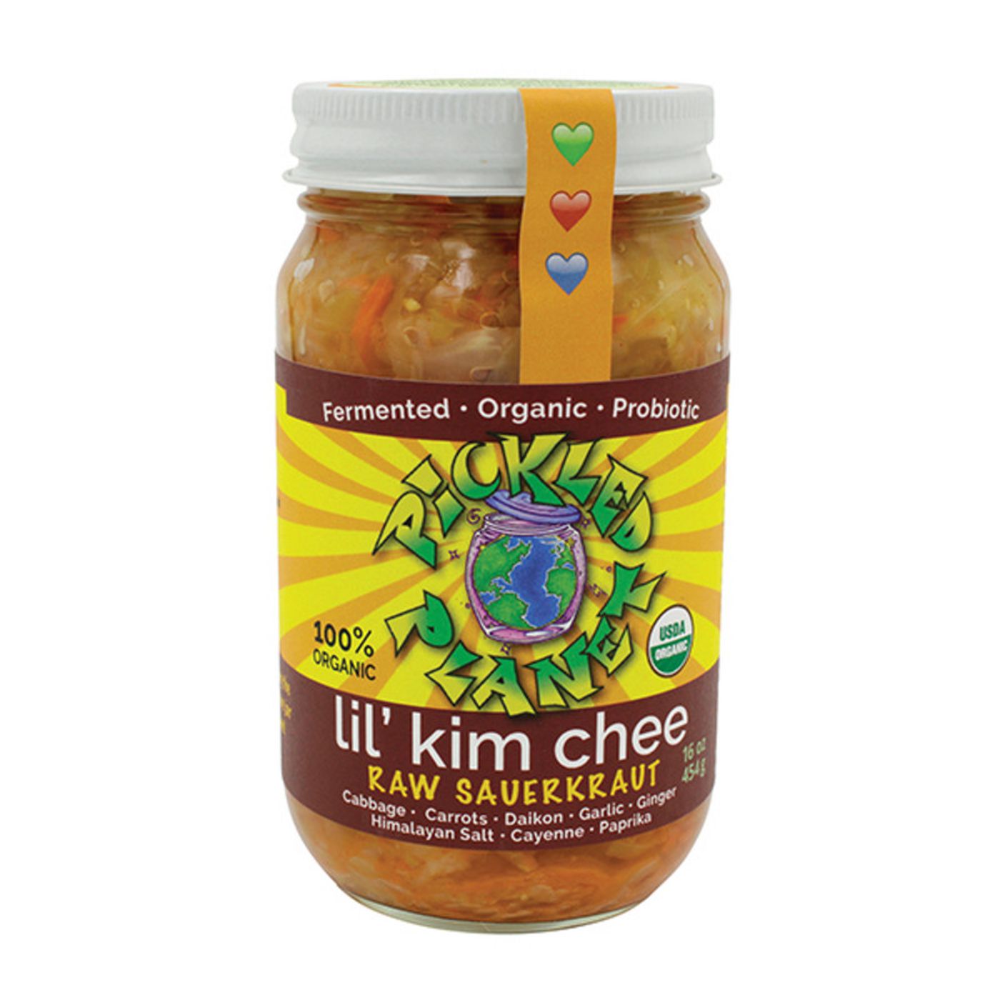 PICKLED PLANET LIL KIM CHEE RAW SAUERKRAUT PICKLED PLANET LIL KIM CHEE RAW SAUERKRAUT