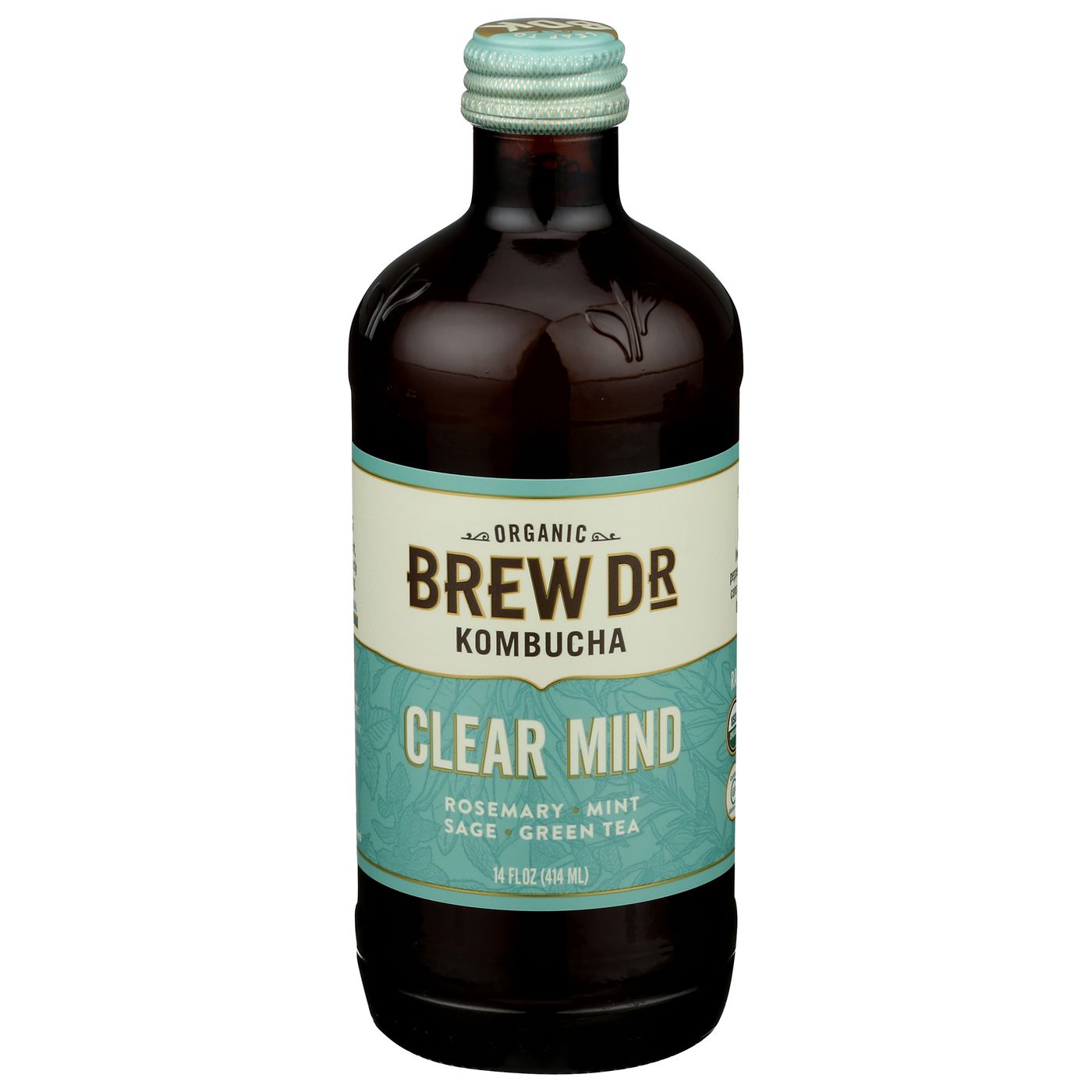 本格派ま！ Brew Dr. Mind Clear Organic, Kombucha, ダイエットドリンク