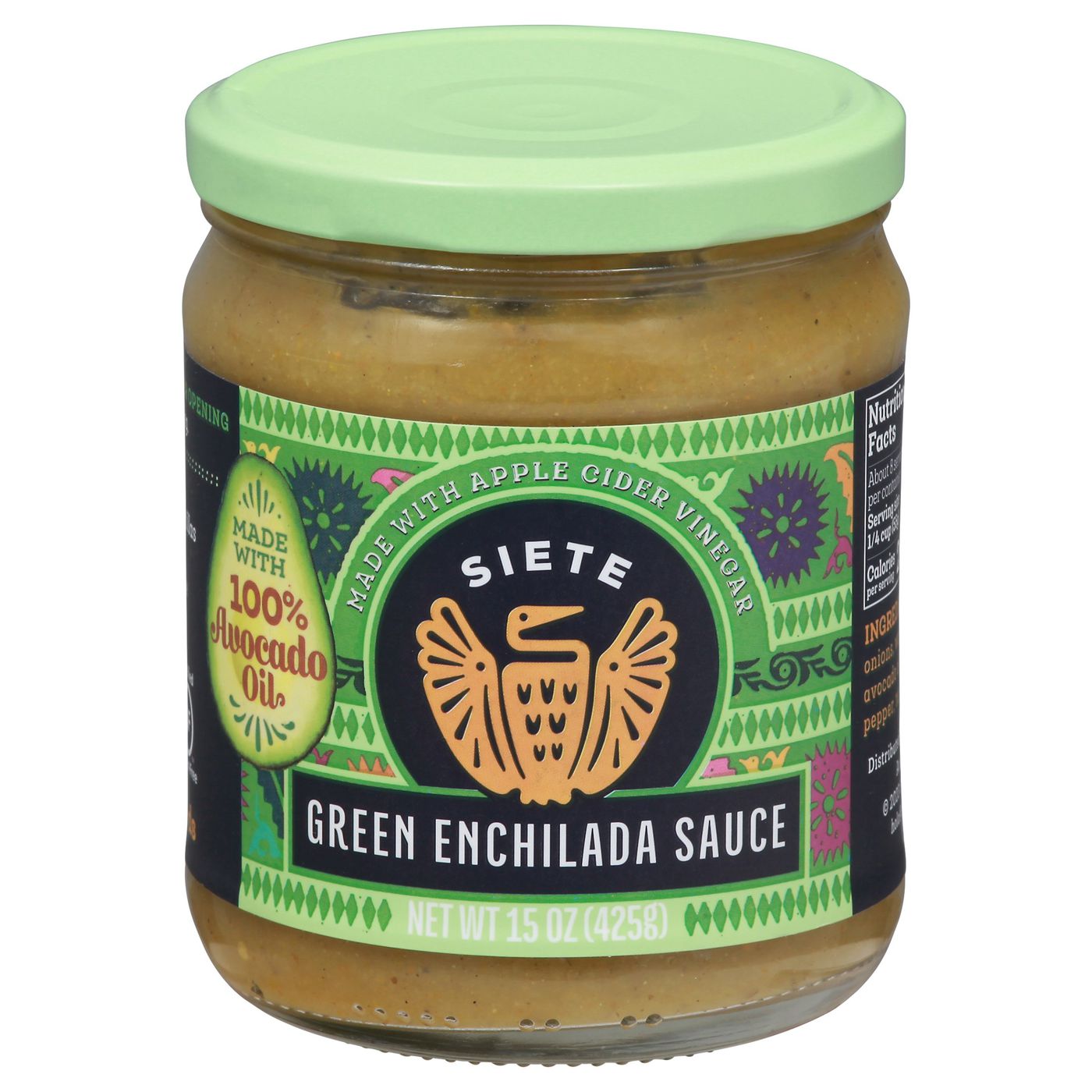 Siete Enchilada Sauce, GreenMain