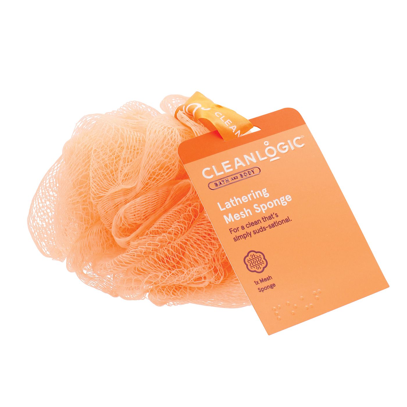 CLEANLOGIC MESH BATH SPONGEMain