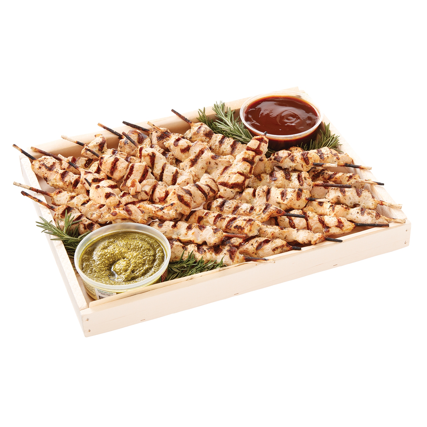 Chicken Skewers with Dipping SaucesMain