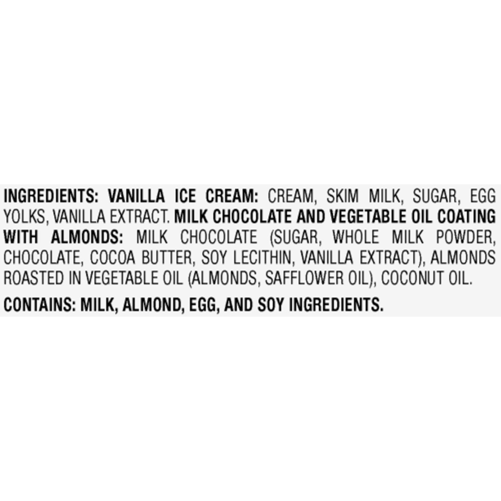 HaagenDazs HäagenDazs Vanilla Milk Chocolate Almond Ice Cream Snack