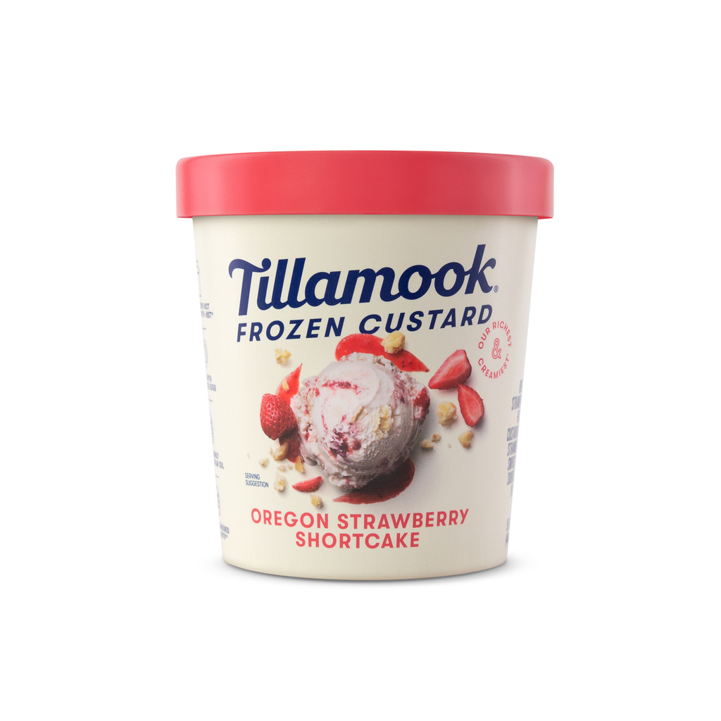 Tillamook Frozen Custard, Oregon Strawberry ShortcakeHero