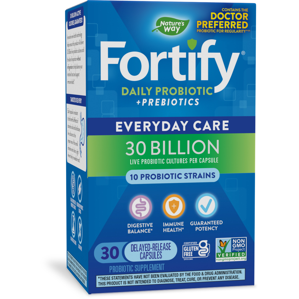 Fortify Fortify Delayed-Release Capsules Adult Daily Pre+Probiotic