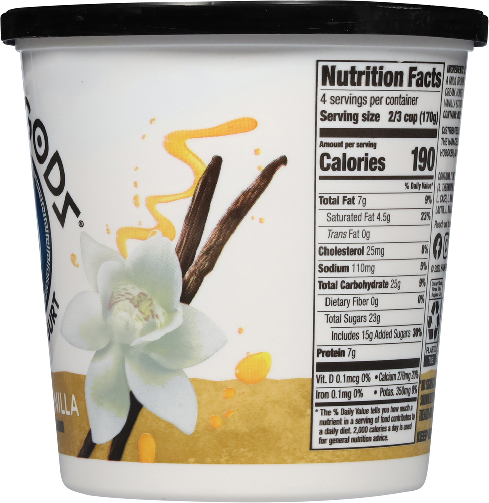 Honey vanilla deals greek yogurt