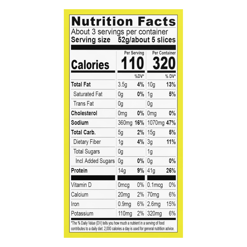 Tofurky Deli Slices, PlantBased, PepperedNutritionFacts